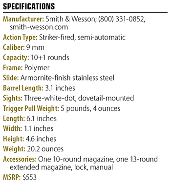 Smith & Wesson I Shield Plus specs