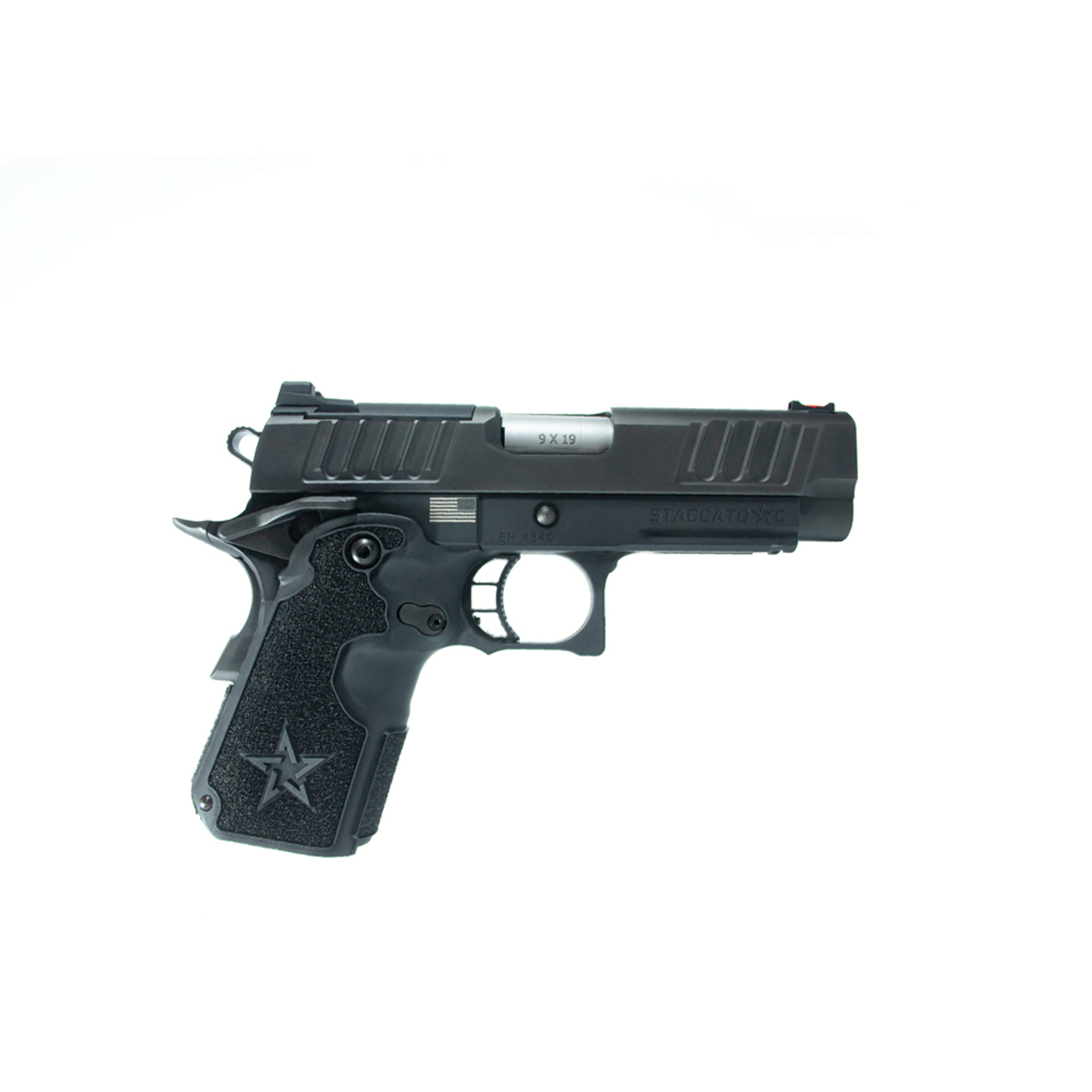 pistol facing right