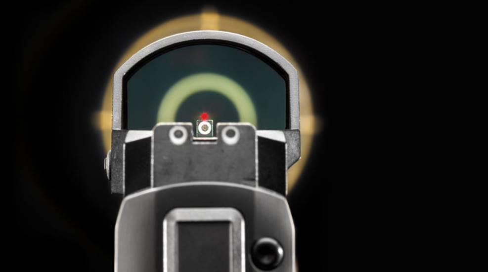 red dot sight picture