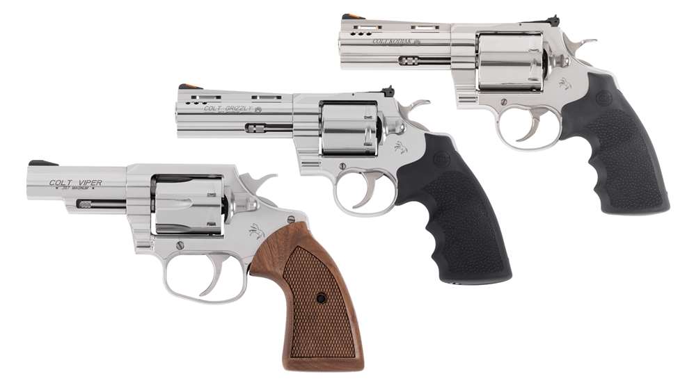New Colt Revolvers