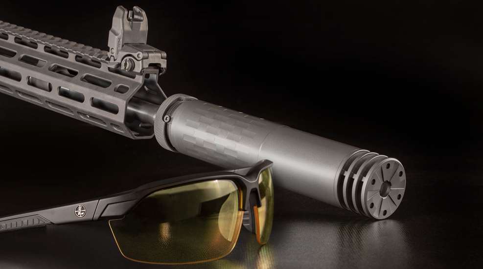 suppressor on rifle