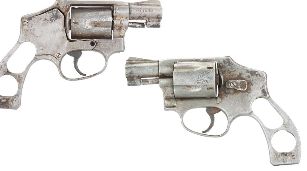 Smith & Wesson revolver recovered from 9/11