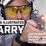 Taurus GX4 Carry 9 mm pistol with a Holosun 507K red-dot sight facing right