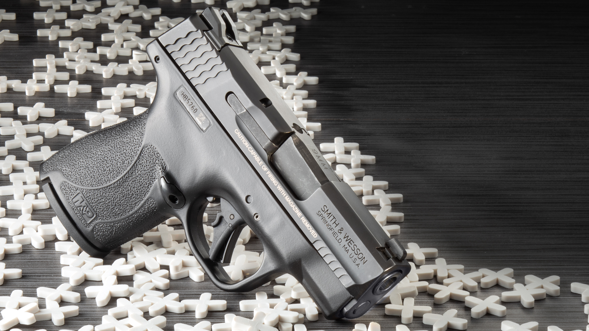 Smith and Wesson M&P Case Double Pistol Handgun Range Bag Ammo BLACK New 