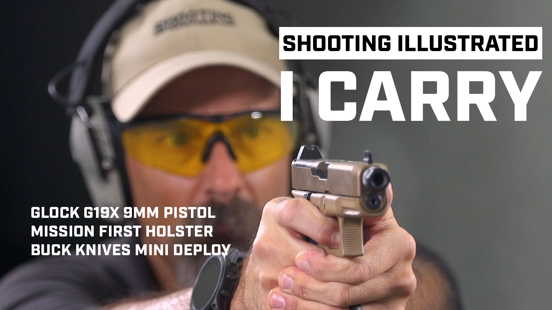 I Carry: Davidson’s Exclusive Glock G19X MOS Threaded Barrel Pistol in a Mission First Tactical Holster