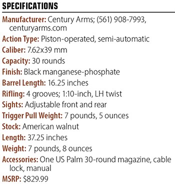 Century Arms I BFT47 specs