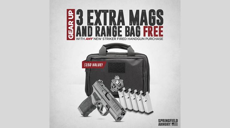 Springfield Armory Announces Gear Up Promotion for All Striker-Fired Pistols | An Official Journal Of The NRA