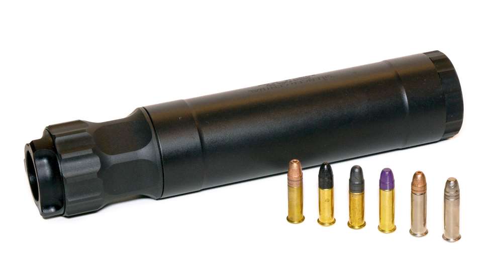 Sound suppressor with ammo