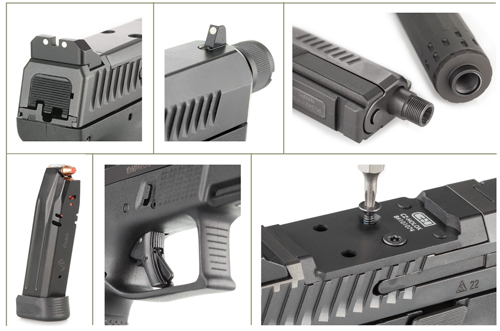CZ P-10 C OR SR features