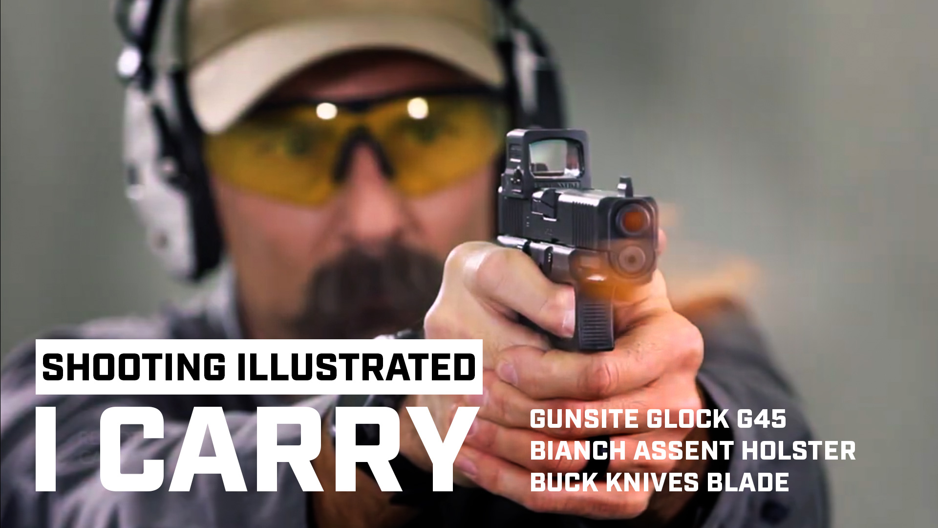 I Carry: Glock Gunsite Service Pistol in a Bianchi Holster | An Official Journal Of The NRA