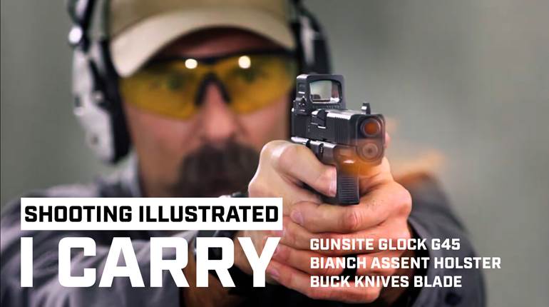 I Carry: Glock Gunsite Service Pistol in a Bianchi Holster | An Official Journal Of The NRA