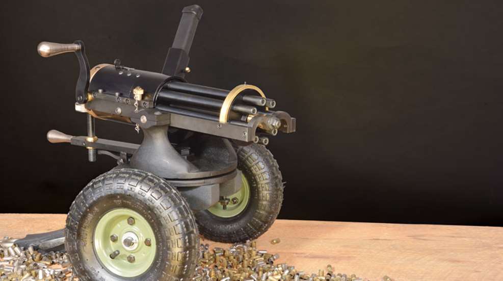 9mm Gatling gun. Because why not?