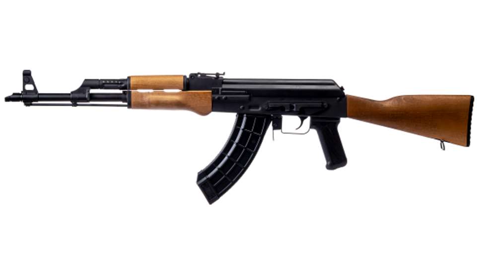 Rifle facing left