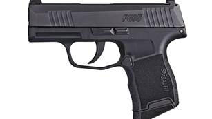 SIG Sauer P365 9 mm pistol facing left