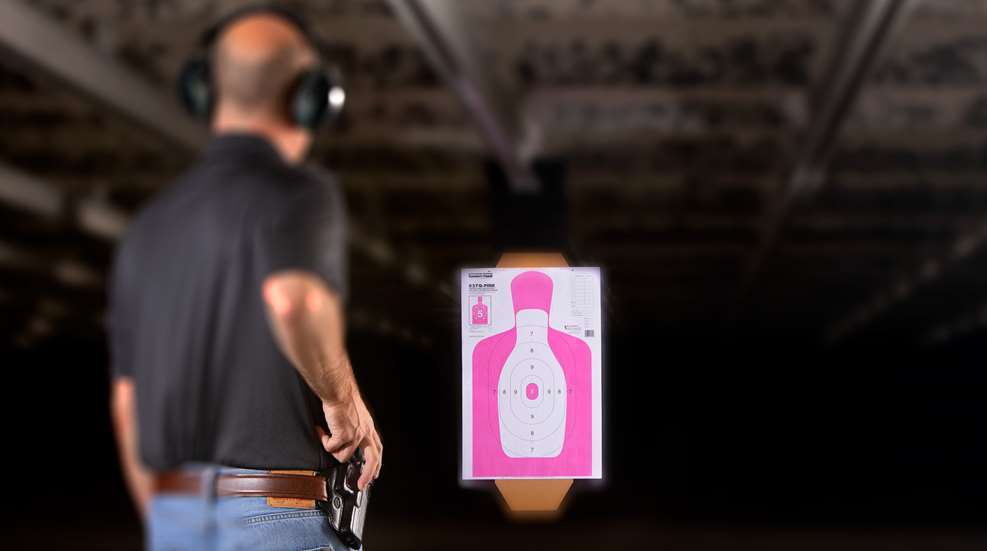 How not to miss with a pistol
