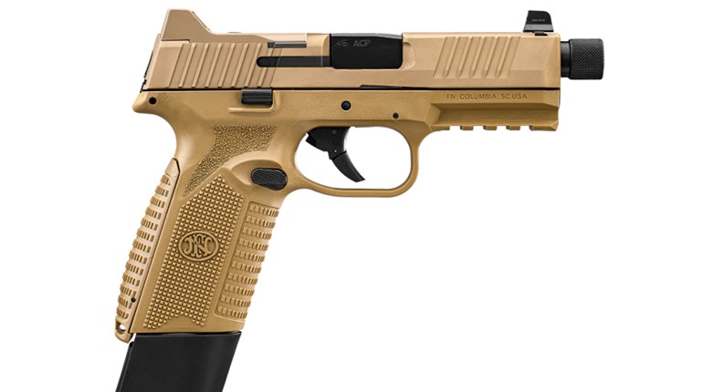 FN America FN545 Tactical pistol facing right.