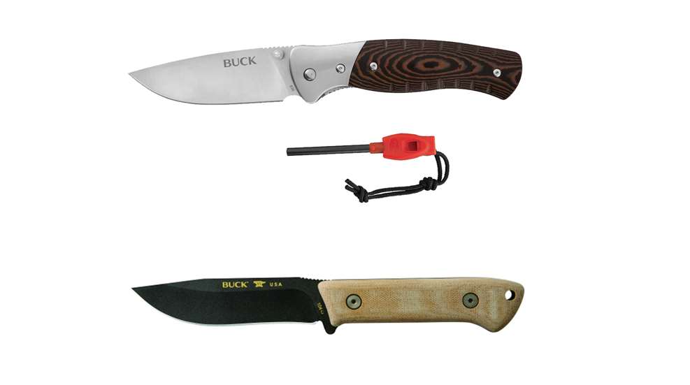 Buck knives camping tools