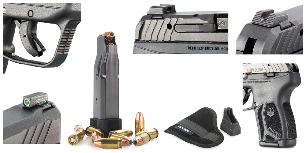 trigger guard, sights magazine