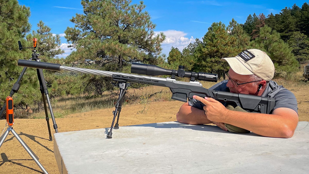 Long range rifle shooting