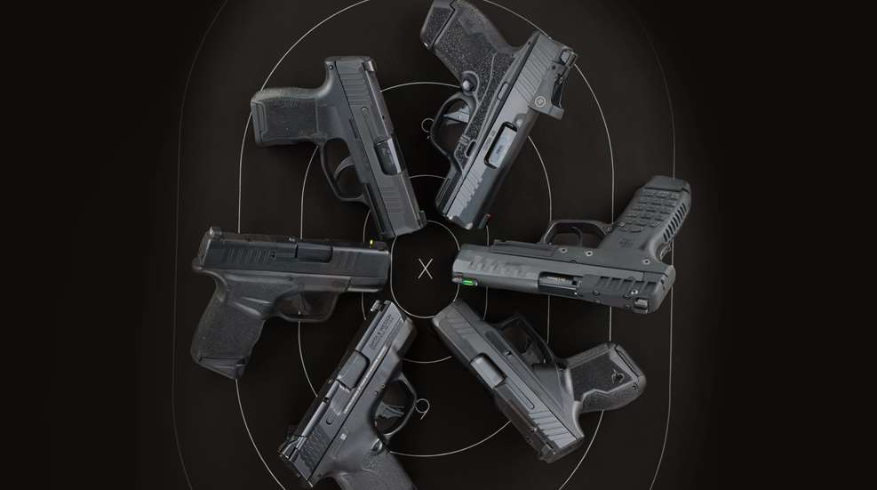 circle of pistols