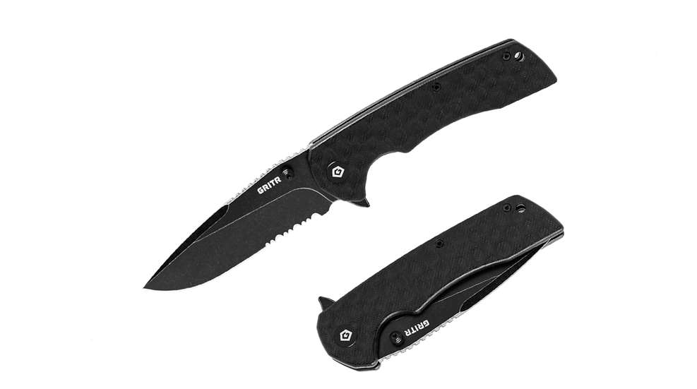 Gritr stealth folding knife