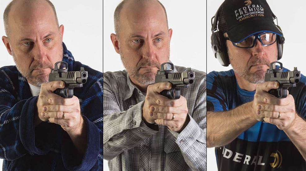 three variations of shooter