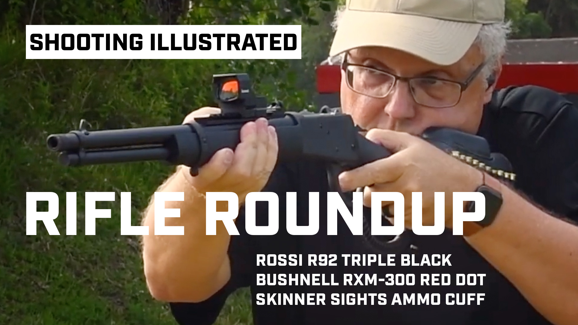 Rifle Roundup: Rossi R92 Triple Black with a Bushnell RXM-300 Red Dot Optic