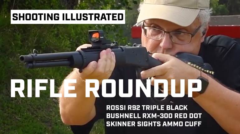 Rifle Roundup: Rossi R92 Triple Black with a Bushnell RXM-300 Red Dot Optic | An Official Journal Of The NRA