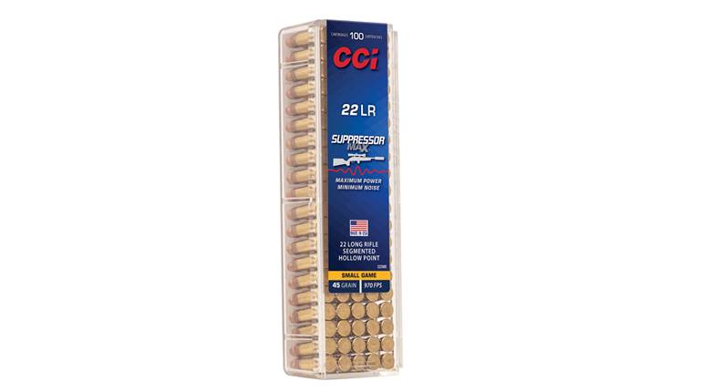 First Look: CCI Suppressor Max 22 LR Ammunition | An Official Journal Of The NRA