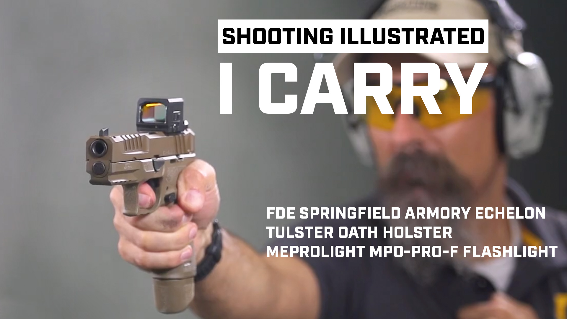 I Carry: Springfield Armory Echelon 9mm Pistol in a Tulster Holster