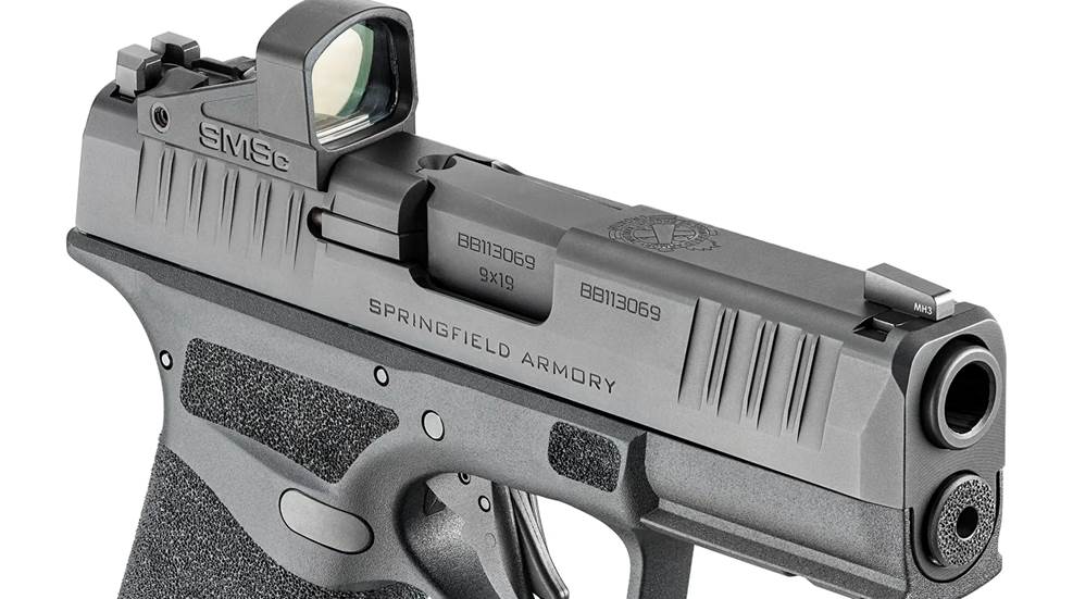 First Look: Springfield Armory Hellcat Pro 9 mm Pistol with Shield Red ...