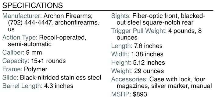 Archon Type B specs