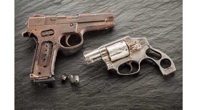NYPD Police Officer Handguns Recovered from World Trade Center | An Official Journal Of The NRA