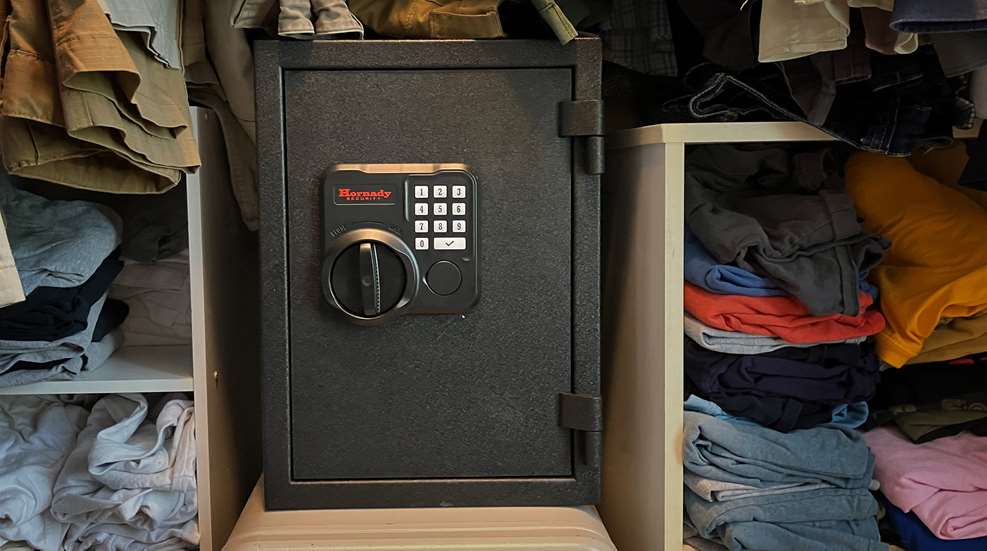 Hornady keypad fire resistant safe