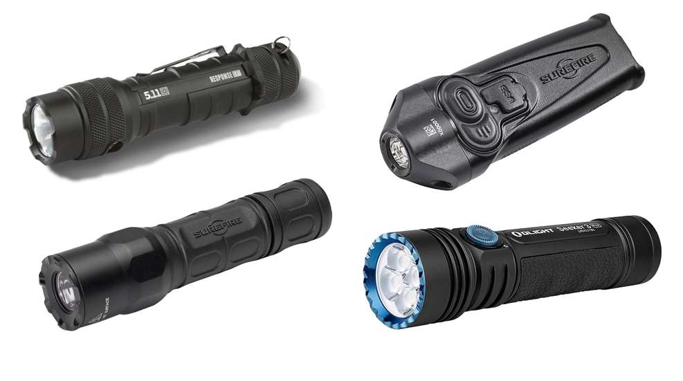 Everyday carry flashlights