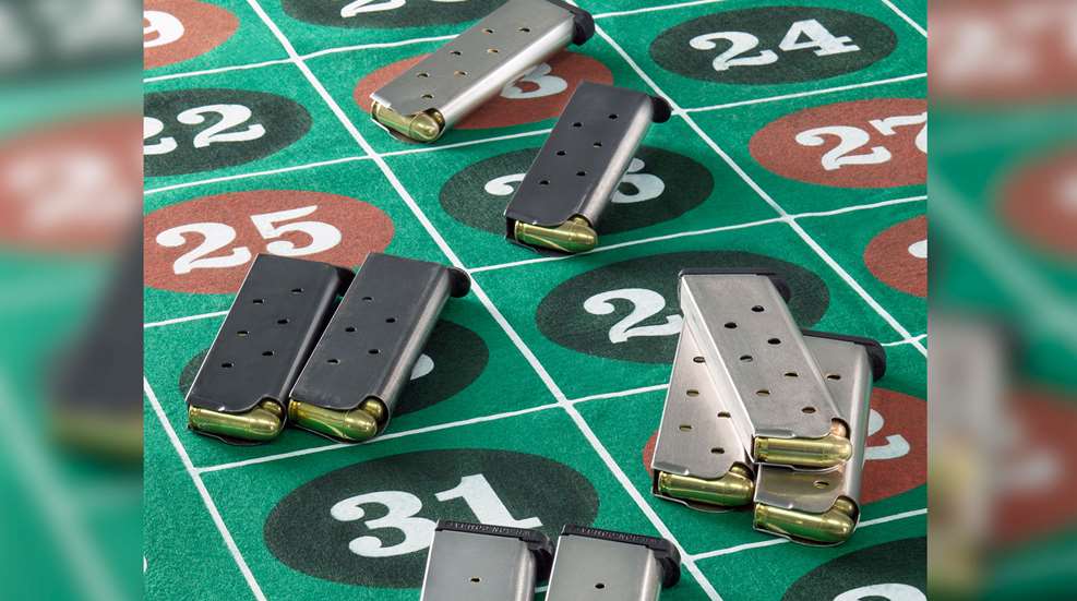 Roulette table