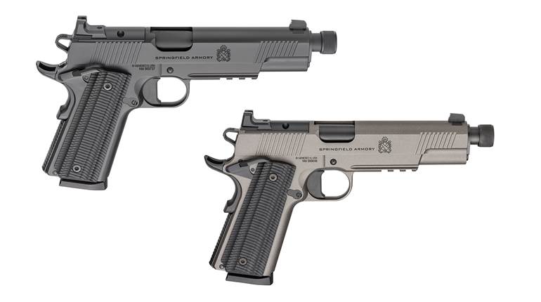 First Look: Springfield Armory 1911 Operator AOS Threaded Pistols | An Official Journal Of The NRA