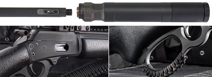 tube magazine, suppressor, big-loop lever