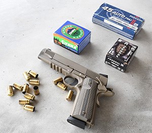 Gun with ammo