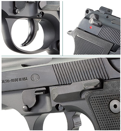 DA/SA trigger, takedown levers