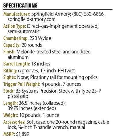 Springfield Armory Edge ATC Elite specs