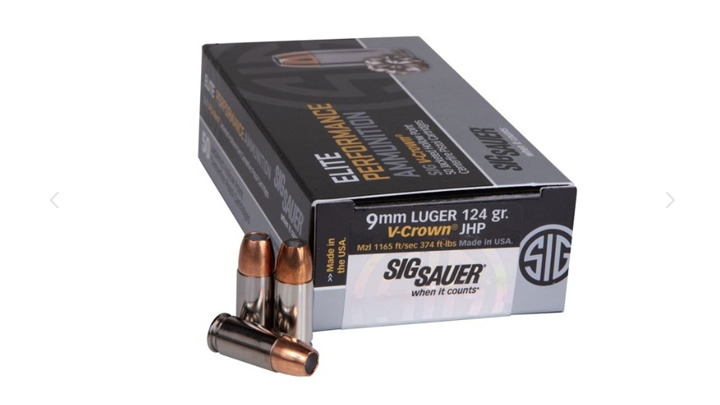 SIG Sauer Ammo