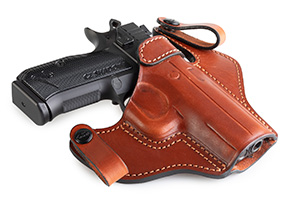gun in holster