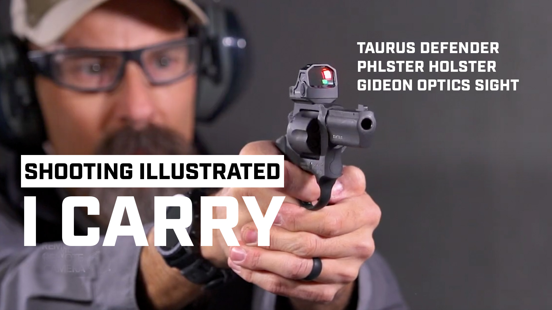 I Carry: Taurus 327 Defender T.O.R.O. Revolver in a PHLster City Special Holster