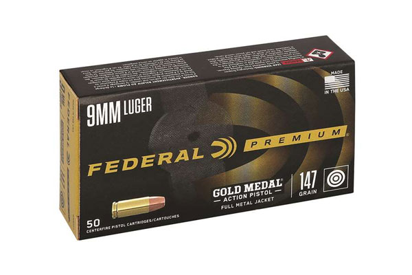 New: Federal Gold Medal Action Pistol Ammunition