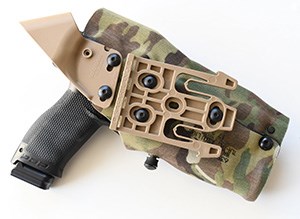 back of holster