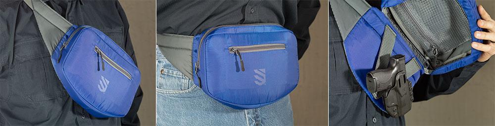 Blackhawk’s fanny pack can be worn multiple ways