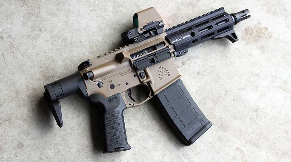 ar 15 pistol with stock