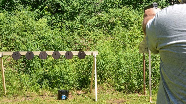 Shooter-Friendly Steel: MGM Targets Plate Rack Bucket | An Official Journal Of The NRA