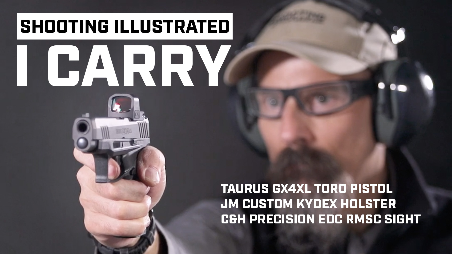 I Carry: Taurus GX4XL Pistol in a JM Custom Kydex Holster